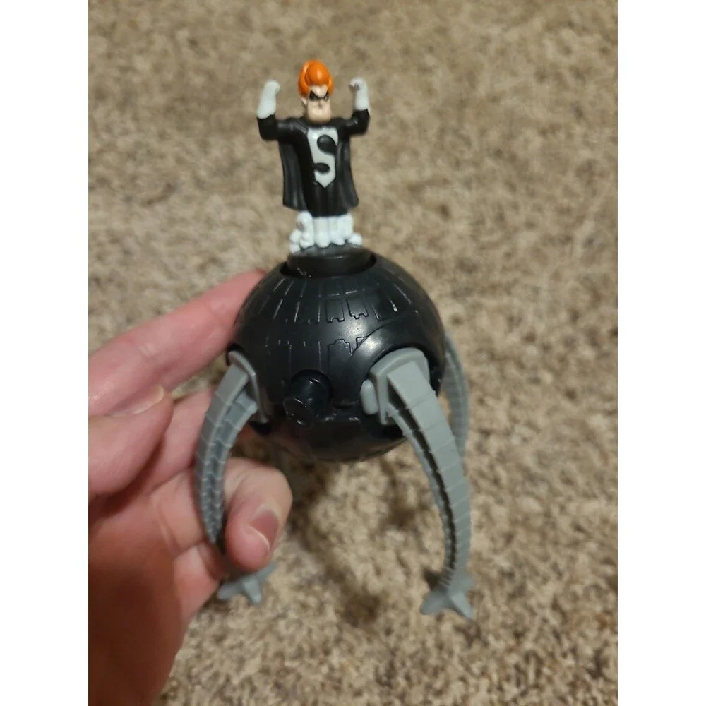 VINTAGE Incredibles Syndrome Wind Up Toy/ Collectible McDonald's Play Toy Figure